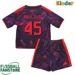 Bayern Munich Aleksandar Pavlovic #45 Replik 3rd trikot Kinder 2026-27 Kurzarm (+ Kurze Hosen)